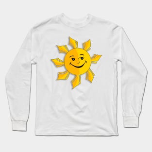 The Smiling Sun Long Sleeve T-Shirt